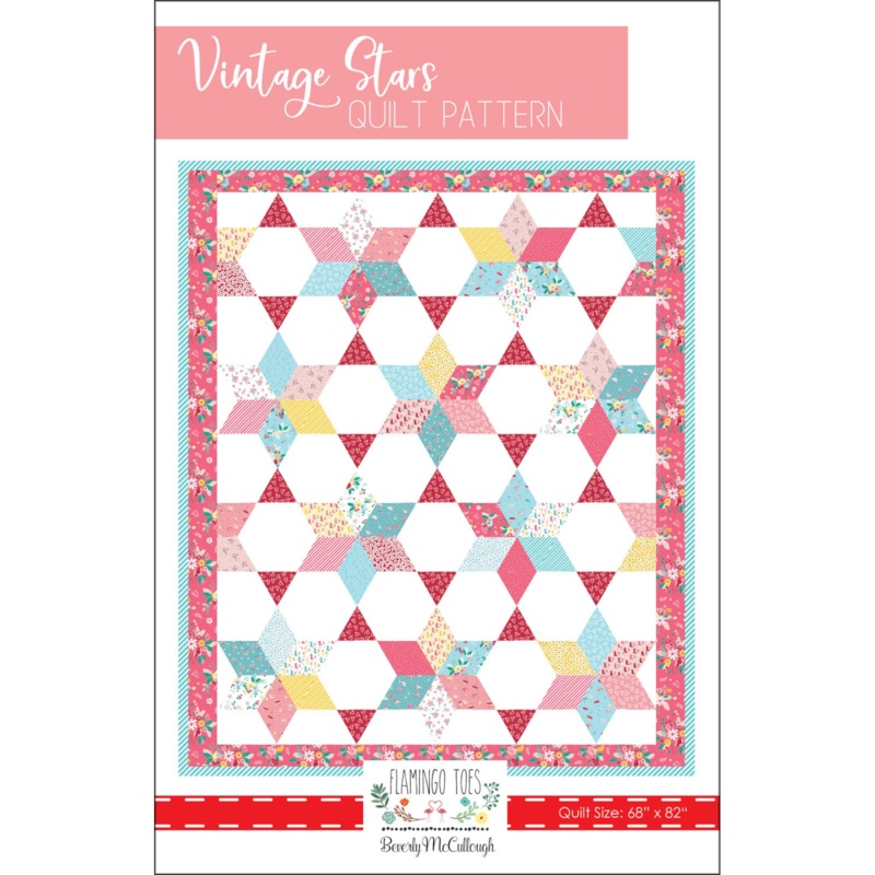 OVERSIZED VINATGE STAR Quilt Pattern