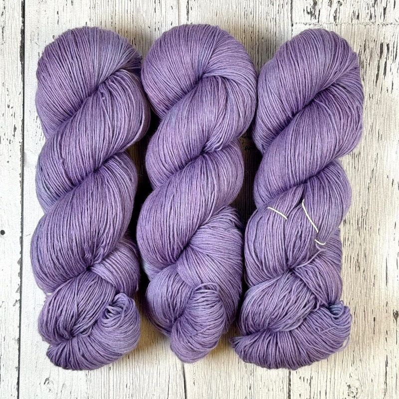 Spanish Lavender - Filigree Lace - Dyed Stock
