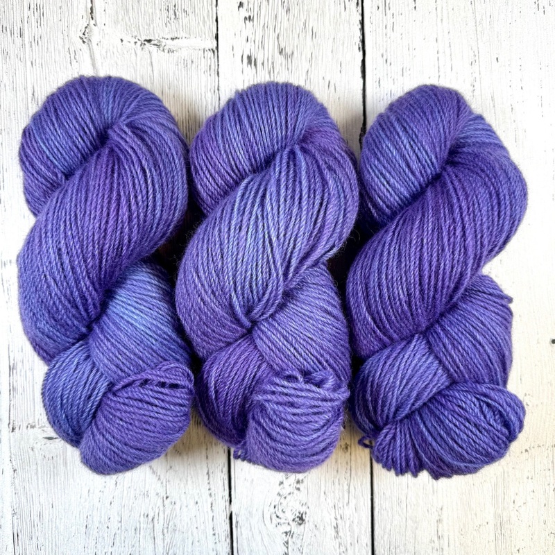 Spanish Lavender - Heritage DK (Batch 8) - Natural White - Dyed Stock