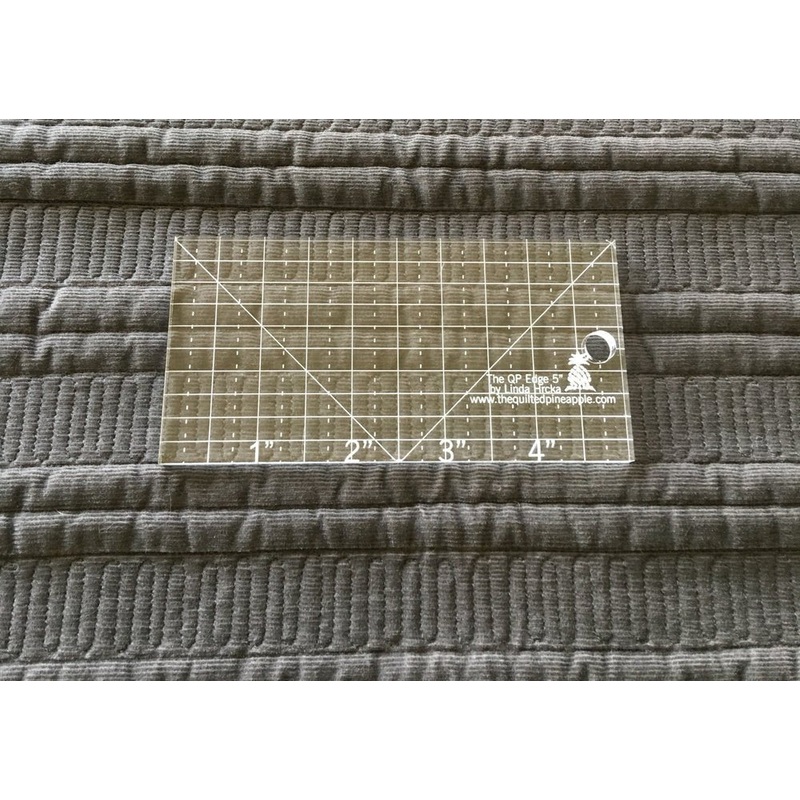 The QP 5 Straight Edge Ruler by Linda Hrcka - Quilted Pineapple