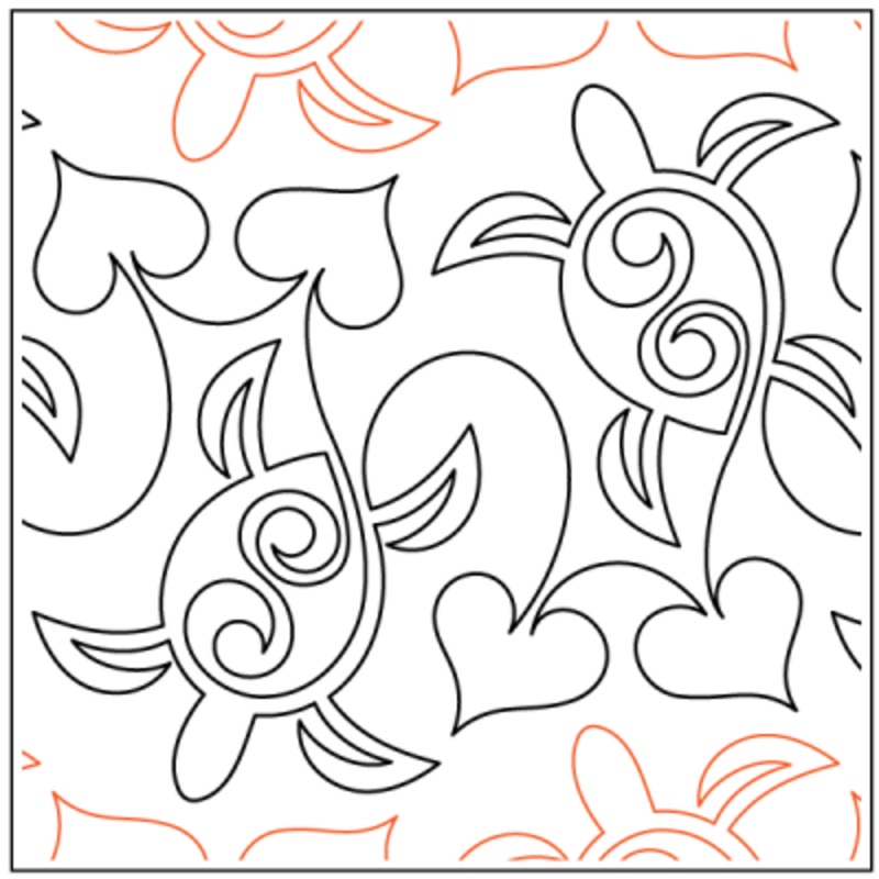 Turtle Curls - 12 Paper Pantograph