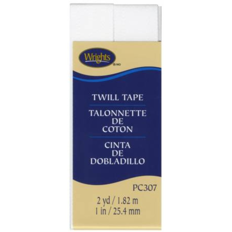 Twill Tape 1in White (117307030)