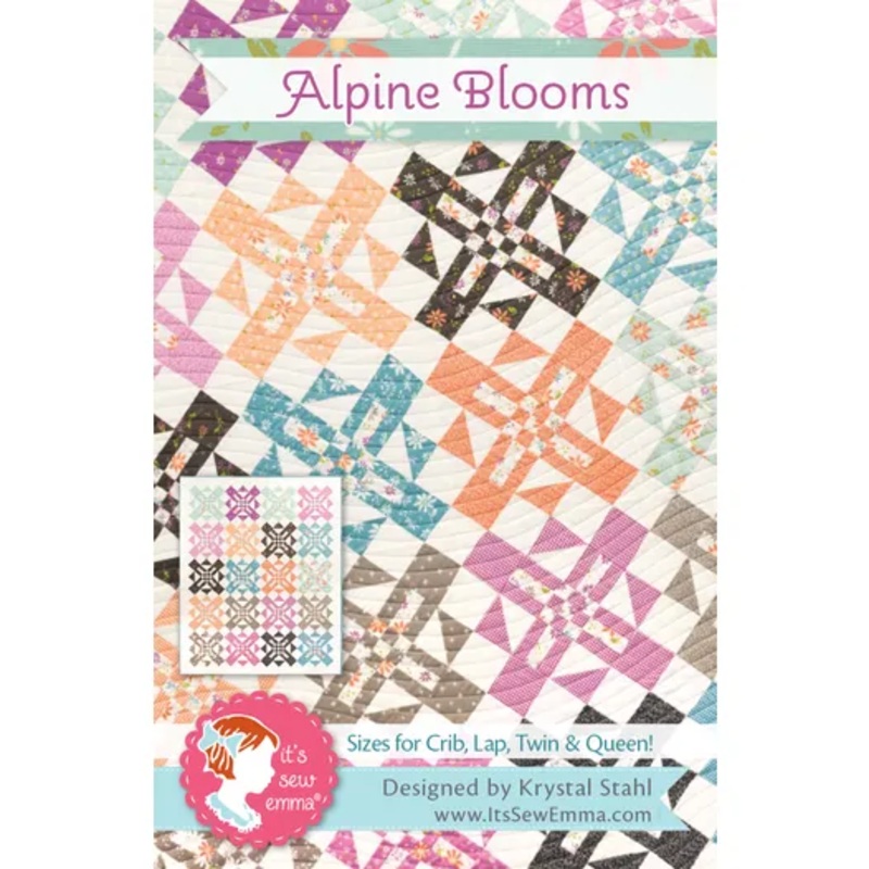 ALPINE BLOOMS Quilt Pattern