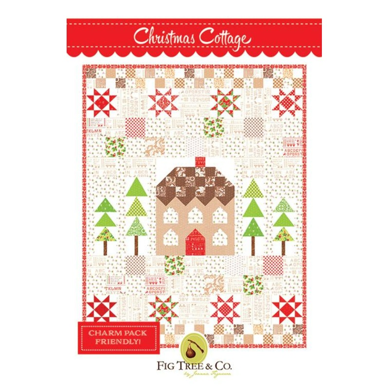CHRISTMAS COTTAGE Quilt Pattern by Fig Tree & Co.