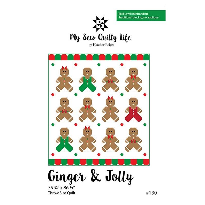 Ginger and Jolly Quilt Pattern