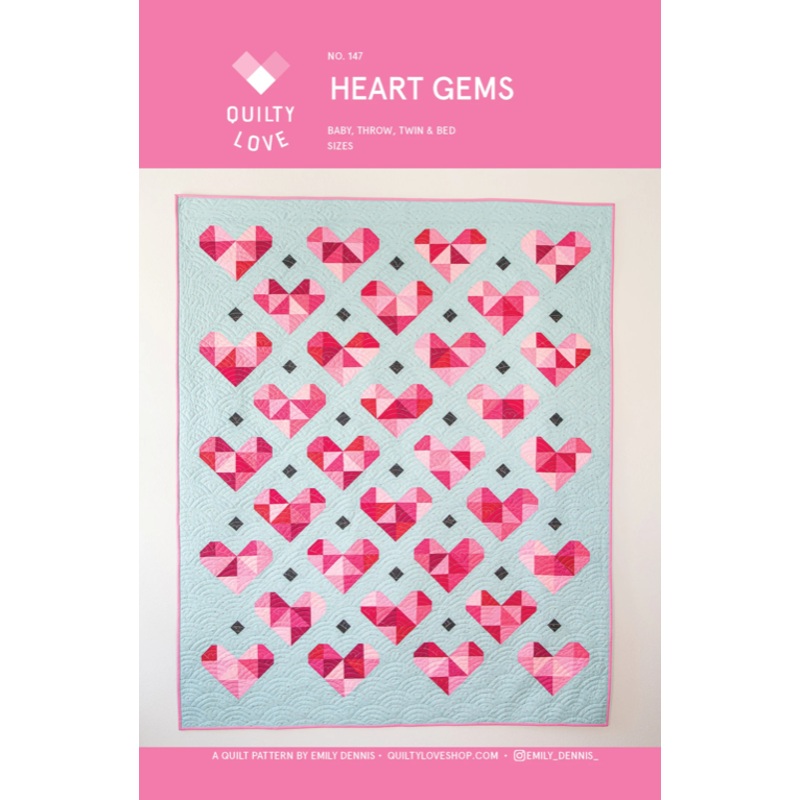 Heart Gems Quilt Pattern