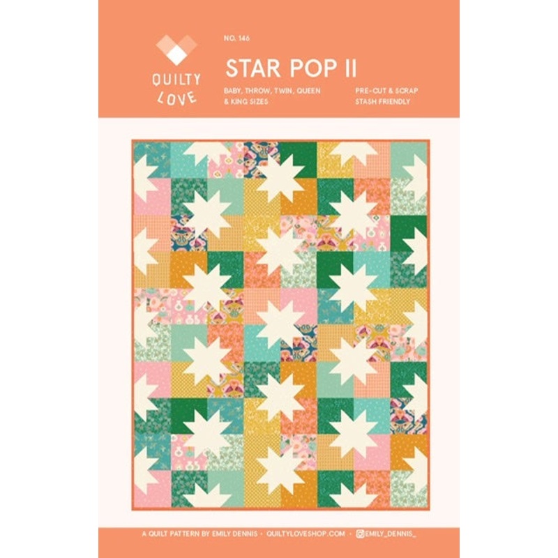 Star Pop 2 Quilt Pattern
