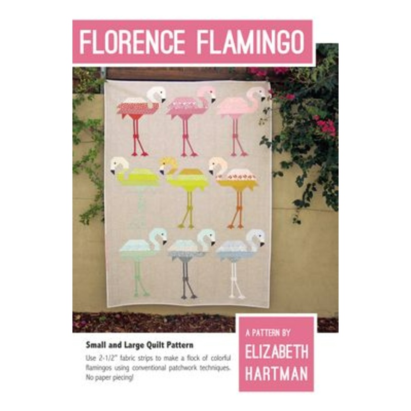 FLORENCE FLAMINGO Pattern by Elizabeth Hartman