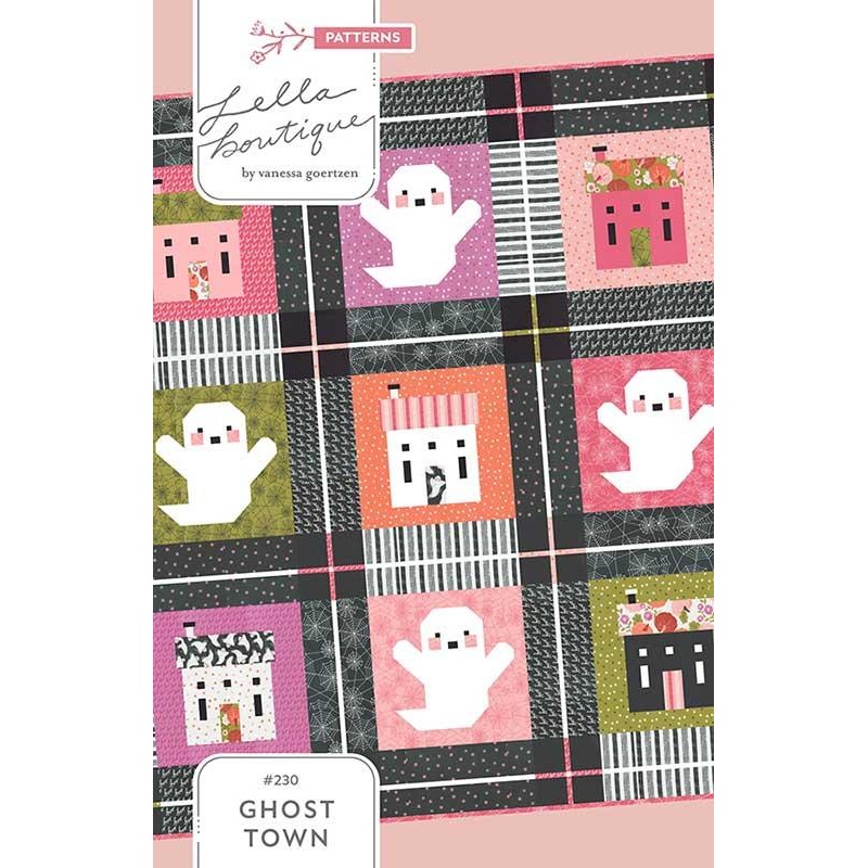 Ghost Town Quilt Pattern by Lella Boutique