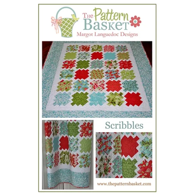 SCRIBBLES Quilt Pattern by The Pattern Basket