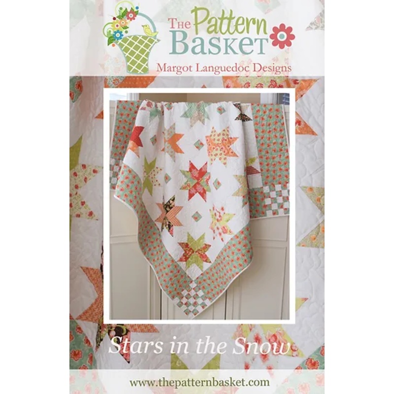 STARS IN THE SNOW Quilt Pattern by The Pattern Basket