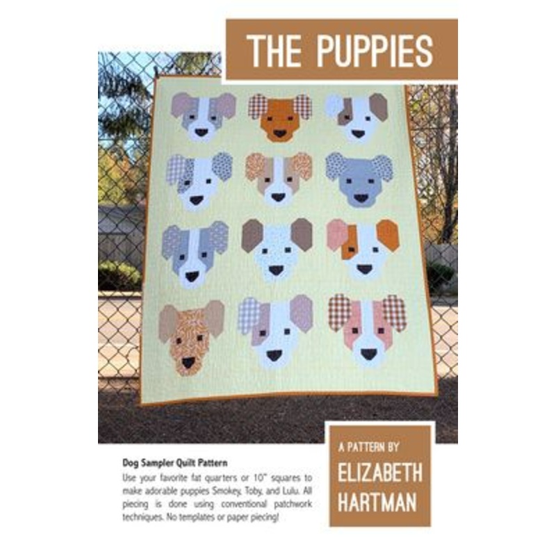 THE PUPPIES Pattern by Elizabeth Hartman