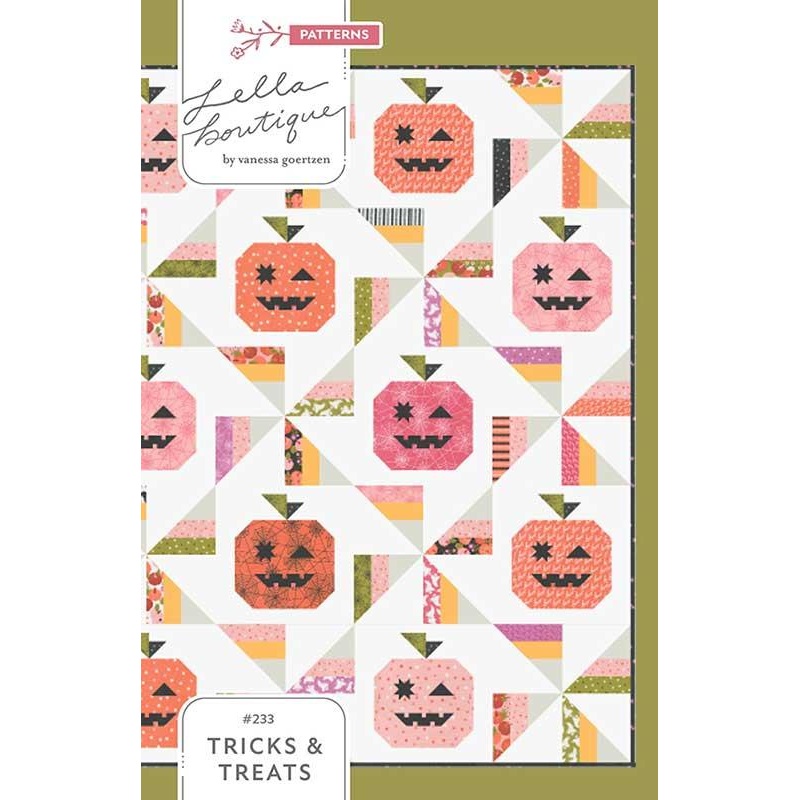 Tricks & Treats Quilt Pattern by Lella Boutique