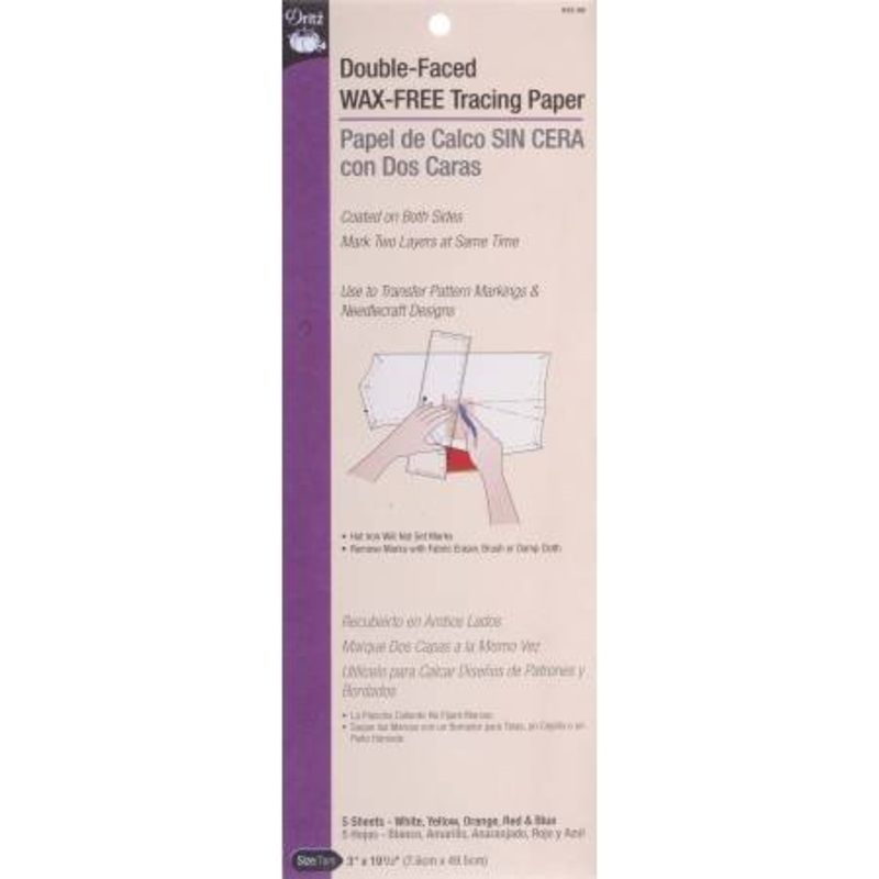 Double Face Tracing Paper Assorted Colors