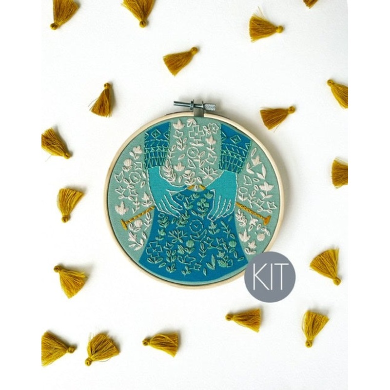 Knit Embroidery Kit