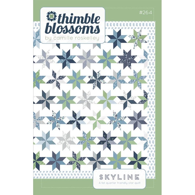 Skyline Quilt Pattern by Thimble Blossoms