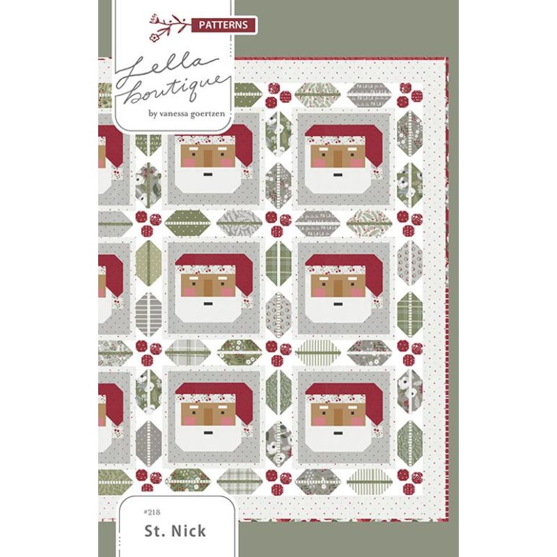 ST. NICK Quilt Pattern by LELLA BOUTIQUE