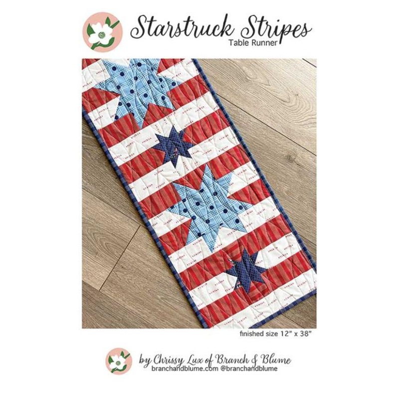 STARSTRUCK STRIPES Table Runner Pattern