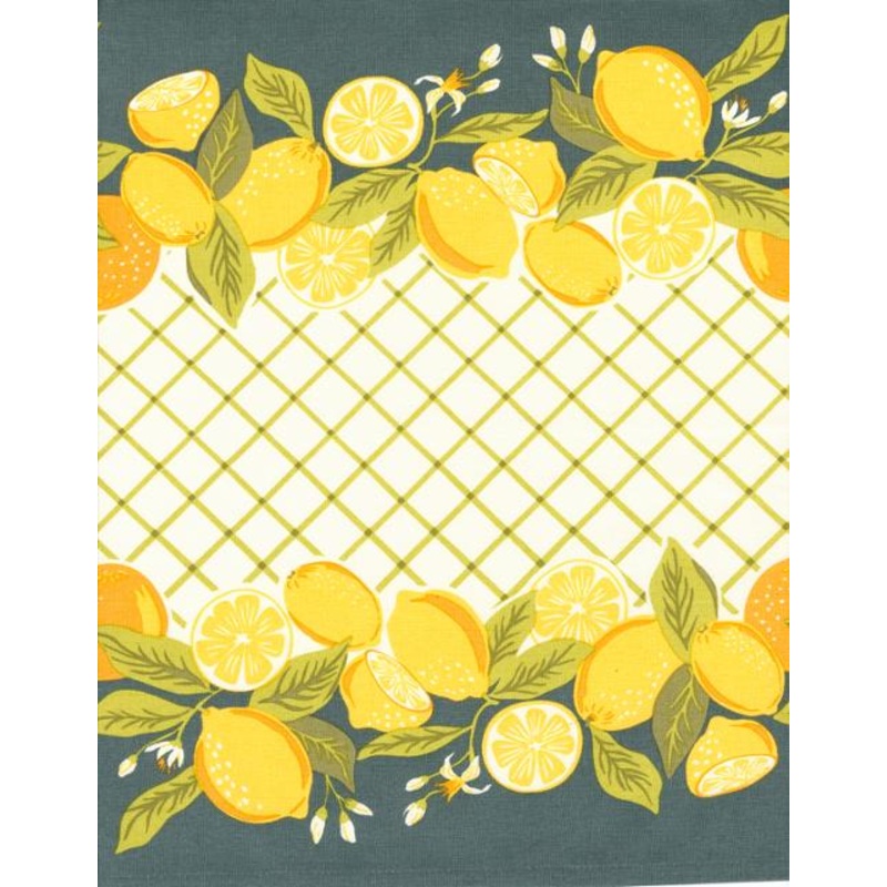 16 Classic Retro Toweling - Lemon Delight $8.99/yd