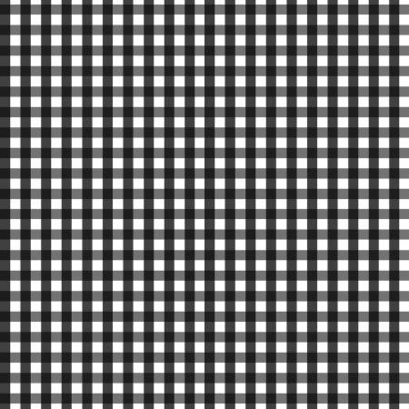 Country Fresh Gingham BLACK: 9893-90-V18.80 - (1/2 yd.)