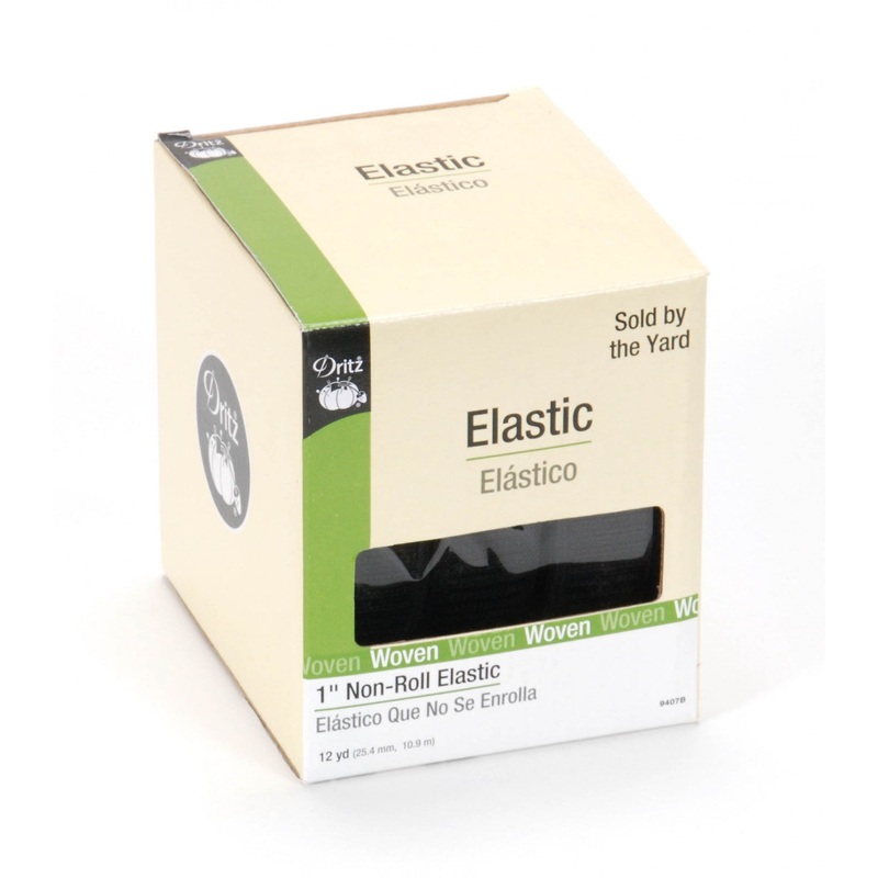 Dritz Non - Roll Elastic 1 Black