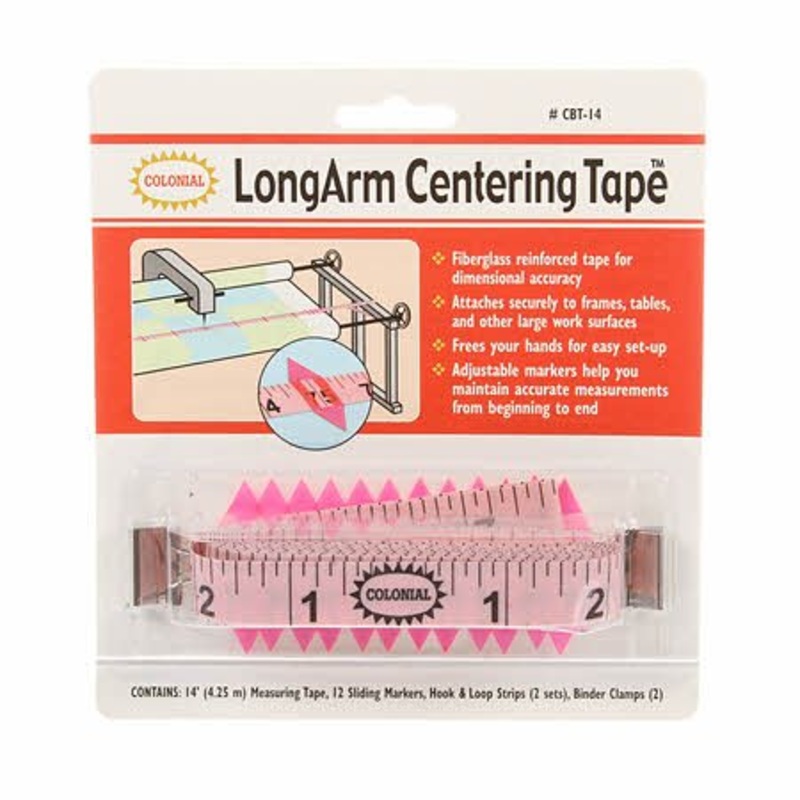 Longarm Centering Tape Measuring Tape