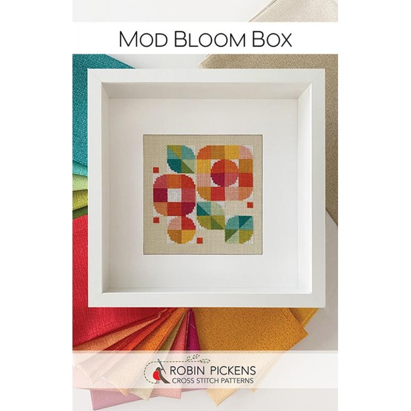 Mod Bloom Box - Cross Stitch Pattern