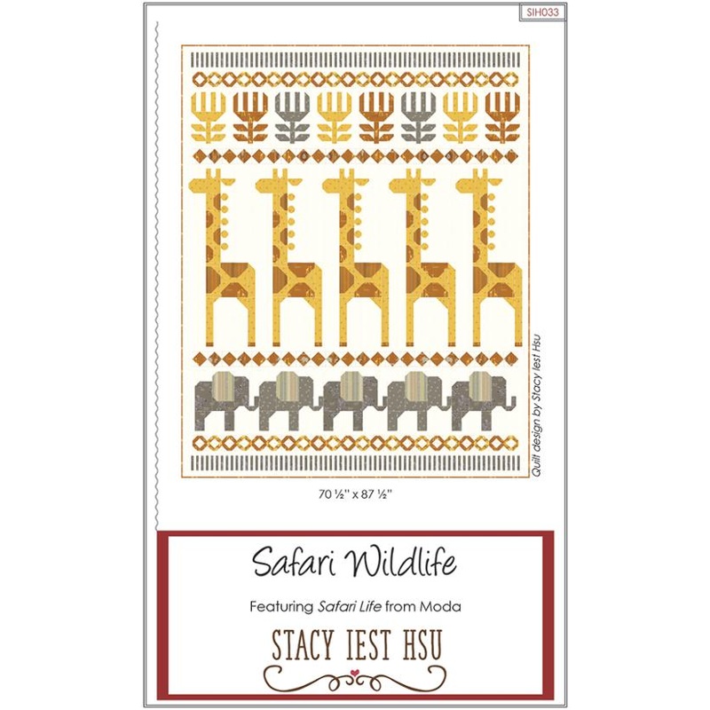 Safari Wildlife  Quilt pattern