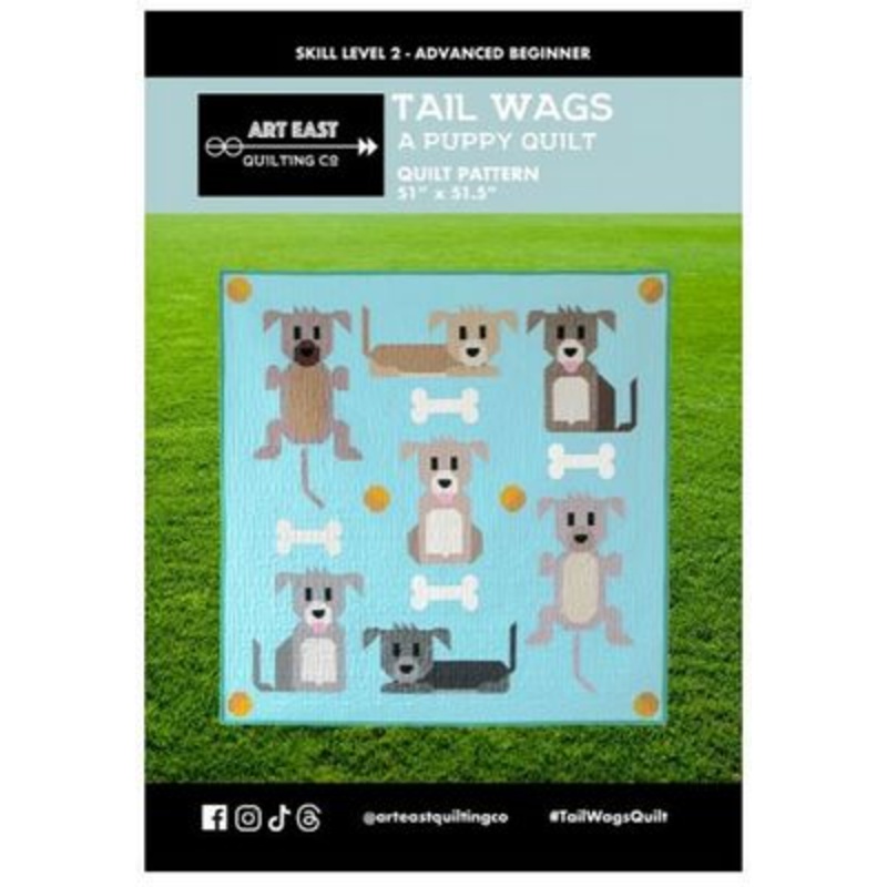 TAIL WAGS - A Puppy Quilt Pattern