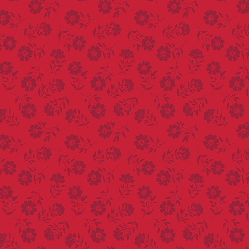 American Beauty: TONAL RED Fabric C144444-RED (1/2 yd.)