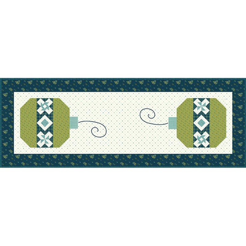 BALLS OF JOLLY Table Runner Pattern by  SANDY GERVAIS