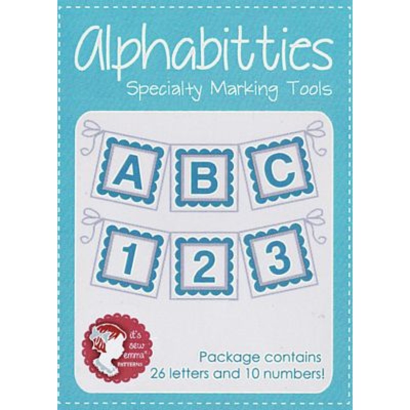 Blue Alphabitties Specialty Marking Tools - BLUE