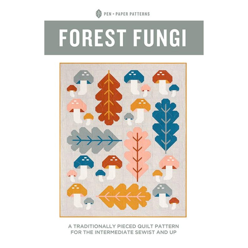 Forest Fungi Quilt Pattern