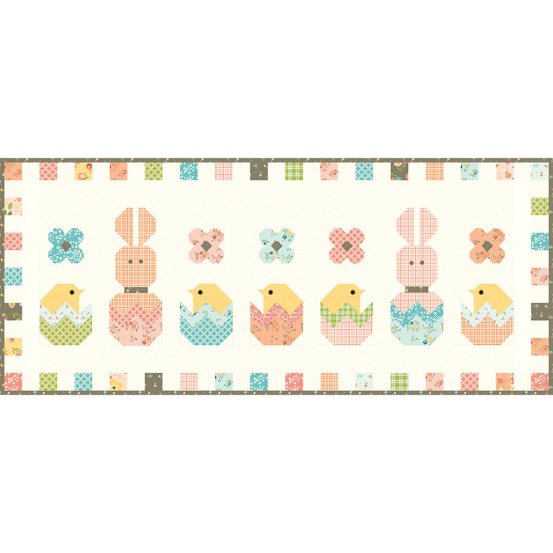 HATCHERY HACK Table Runner Pattern by  SANDY GERVAIS