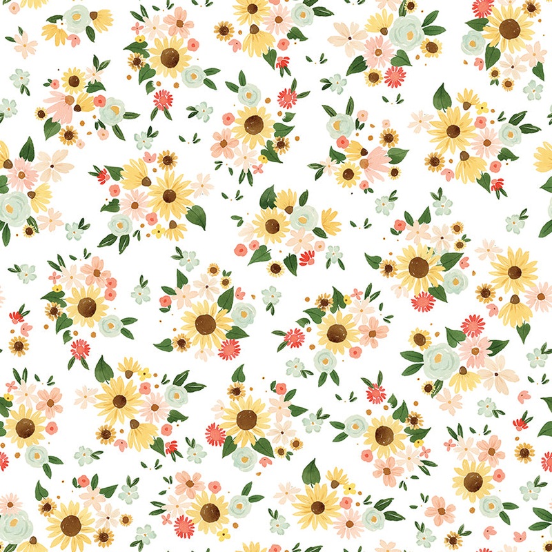 Homemade: MAIN WHITE Fabric C13720-WHITE (1/2 Yd.)