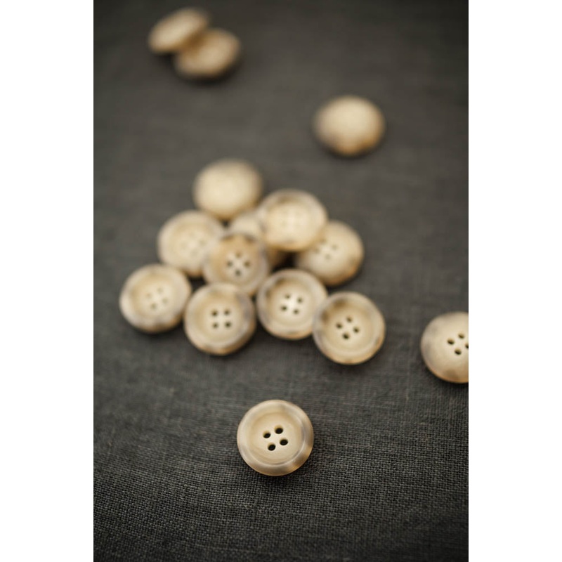 Merchant & Mills Buttons -Mottled Recycled Paper Button 13mm
