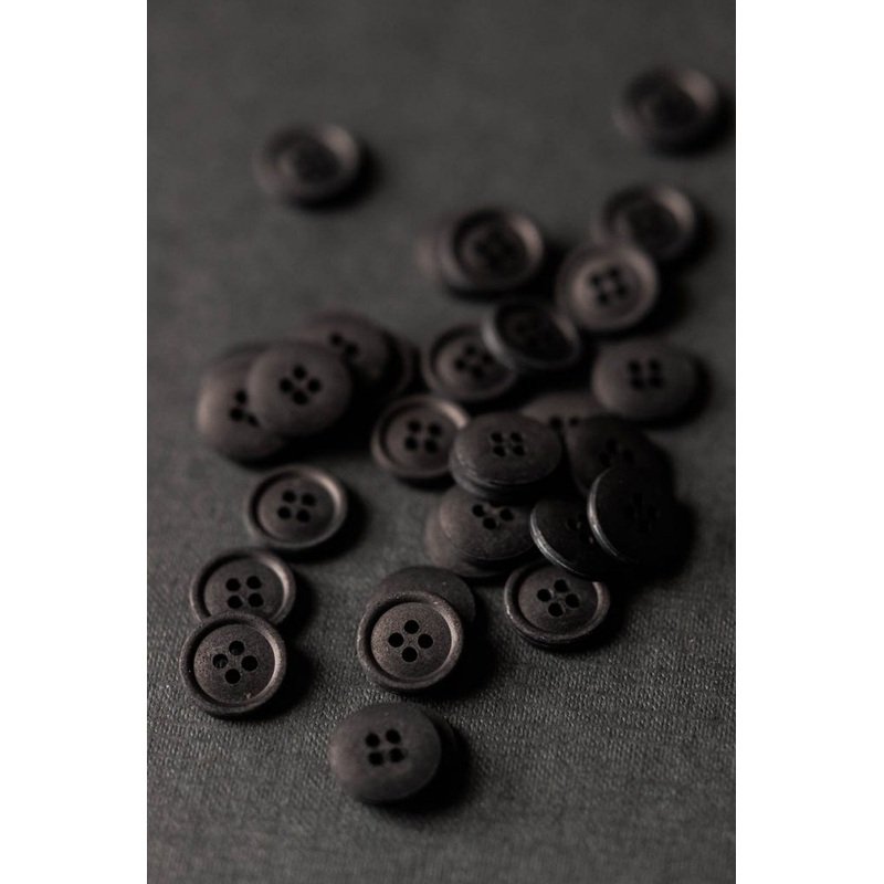 Merchant & Mills Cotton Buttons -Black