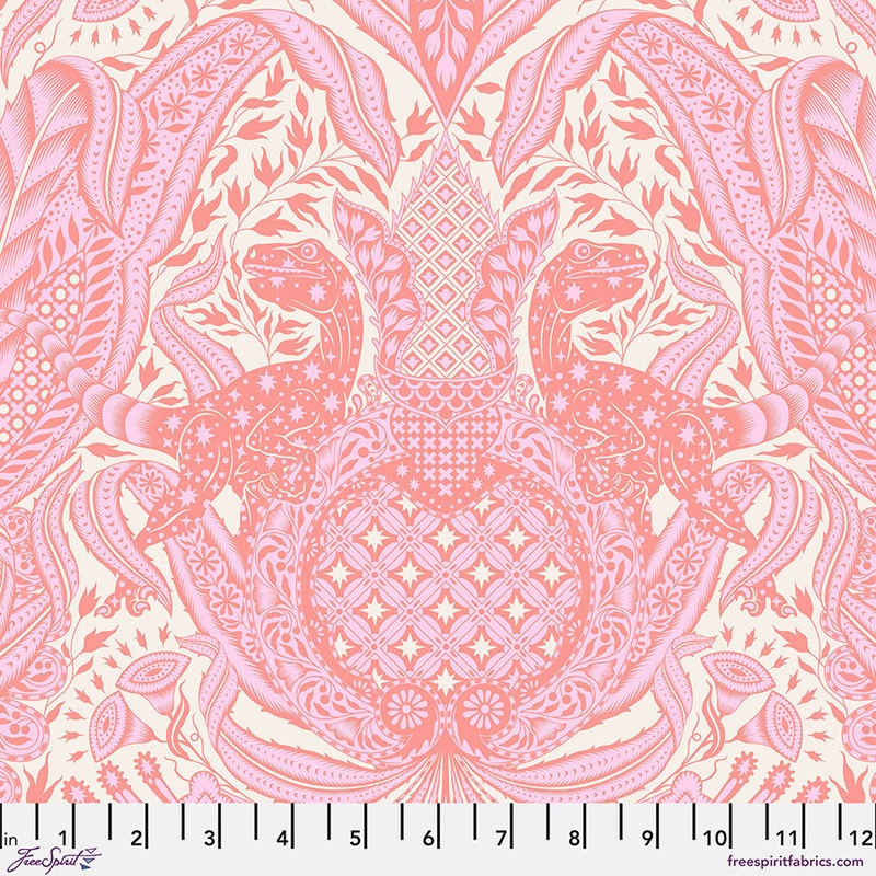 Roar! GIFT RAPT-BLUSH: PWTP224.BLUSH - by Tula Pink (1/2 yd.)