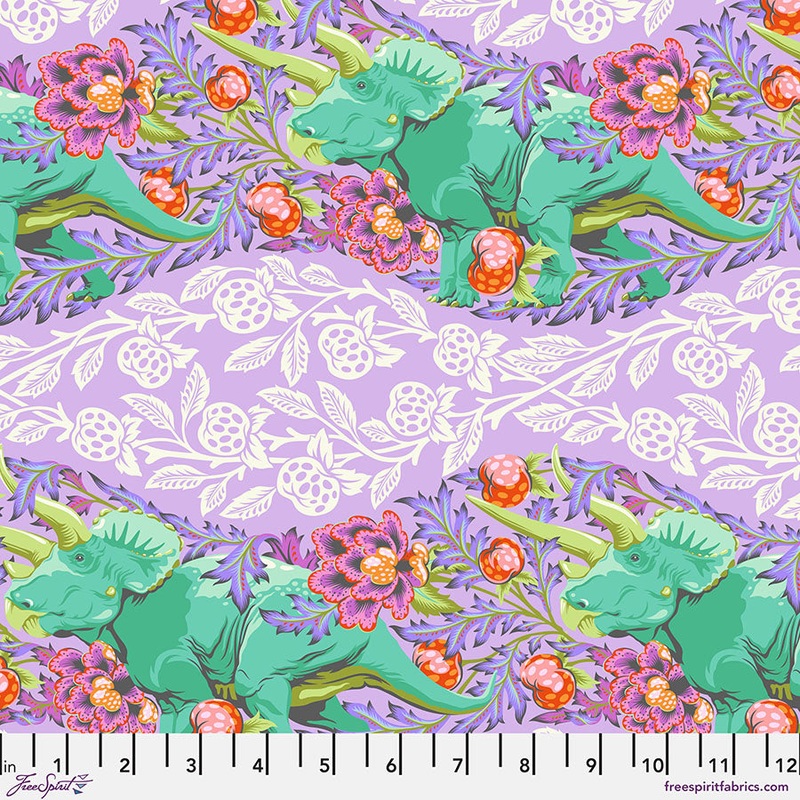 Roar! TRIFECTA-MIST: PWTP223.MIST - by Tula Pink (1/2 yd.)