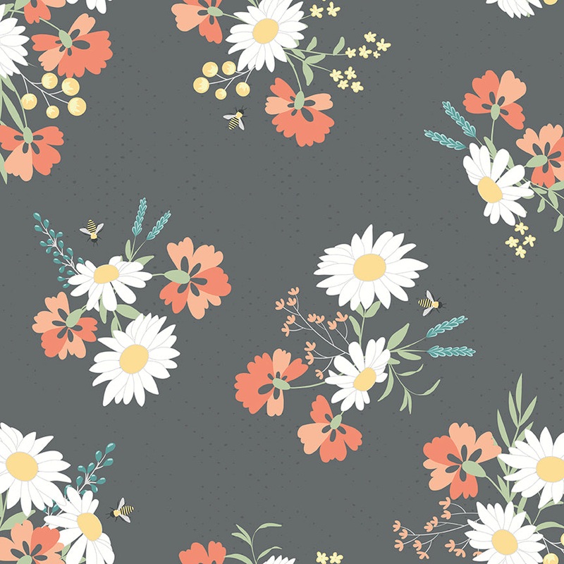 Sunshine and Sweet Tea: MAIN STEEL Fabric C14320-STEEL (1/2 yd.)