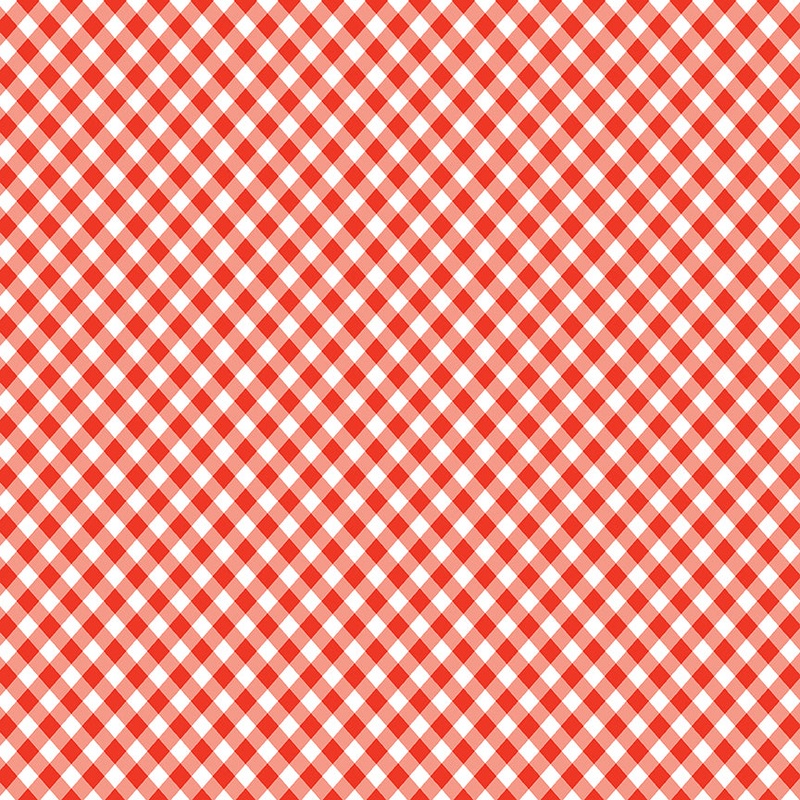 Jingle Bells: PLAID RED Fabric C14836-RED (1/2 yd.)