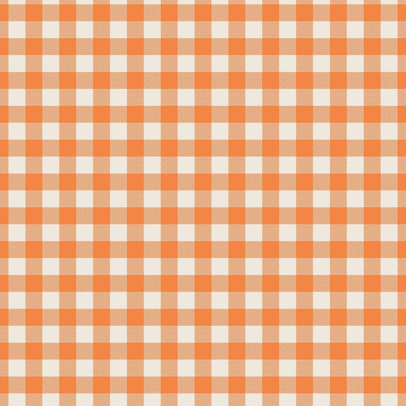 Pumpkin Spice PLAID PUMPKIN: C14995-PUMPKIN  (1/2 yd.)