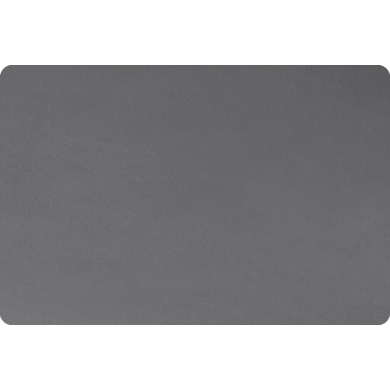 SOLID CUDDLE 3 - Extra Wide Minky: GRAPHITE (1 yd.) by Shannon Fabrics