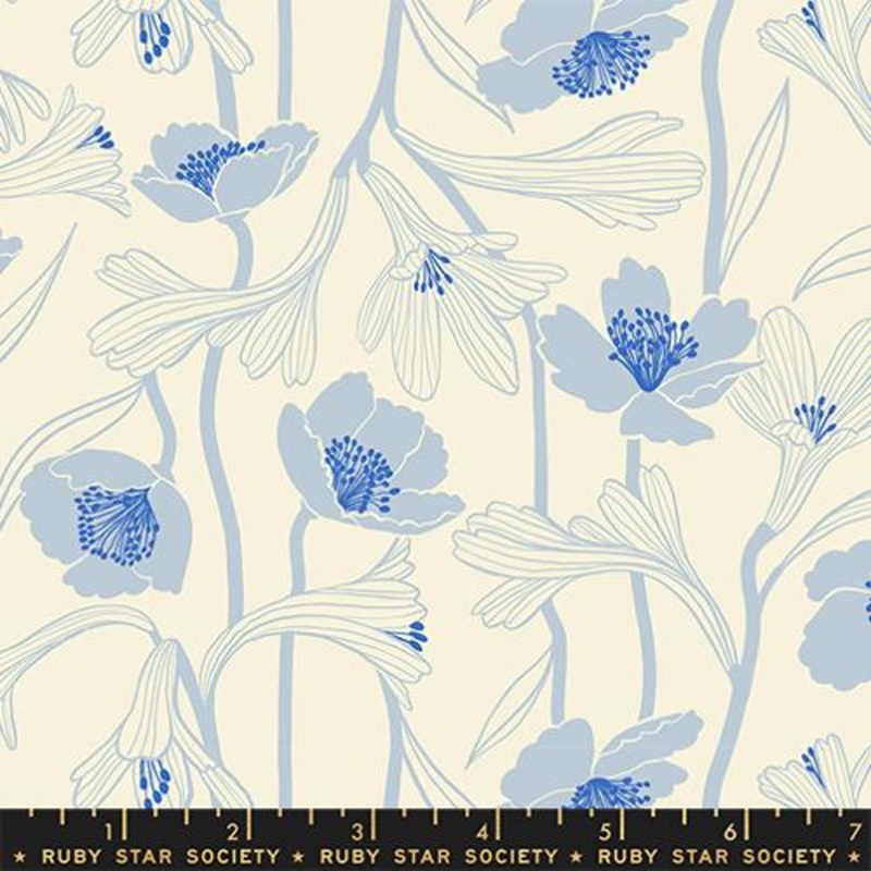 Water Flowers- Natural $12.99/ Yard