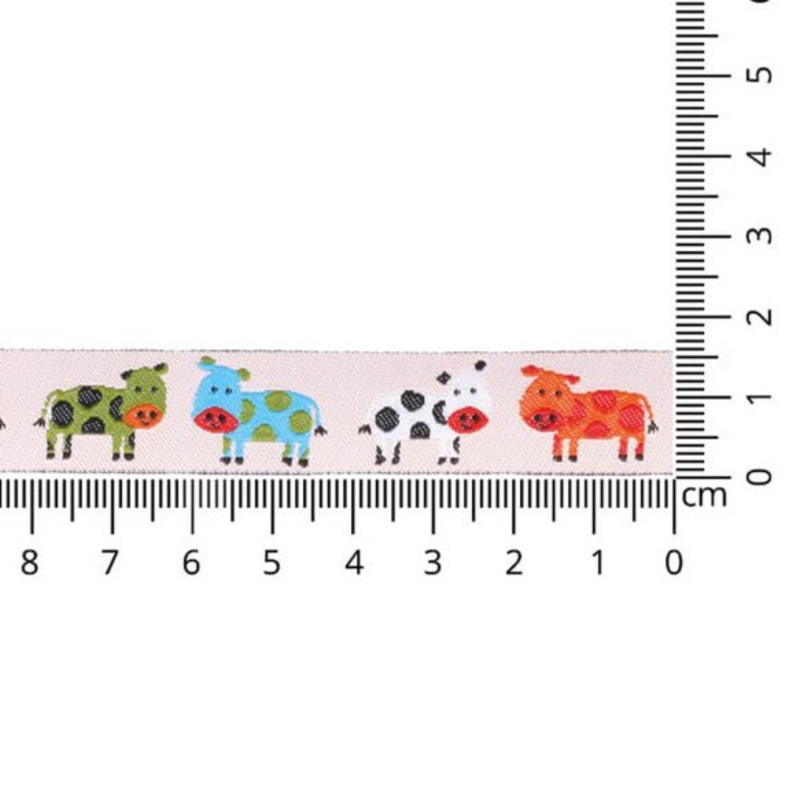 Woven Ribbon : Cows  $5.00/Yard