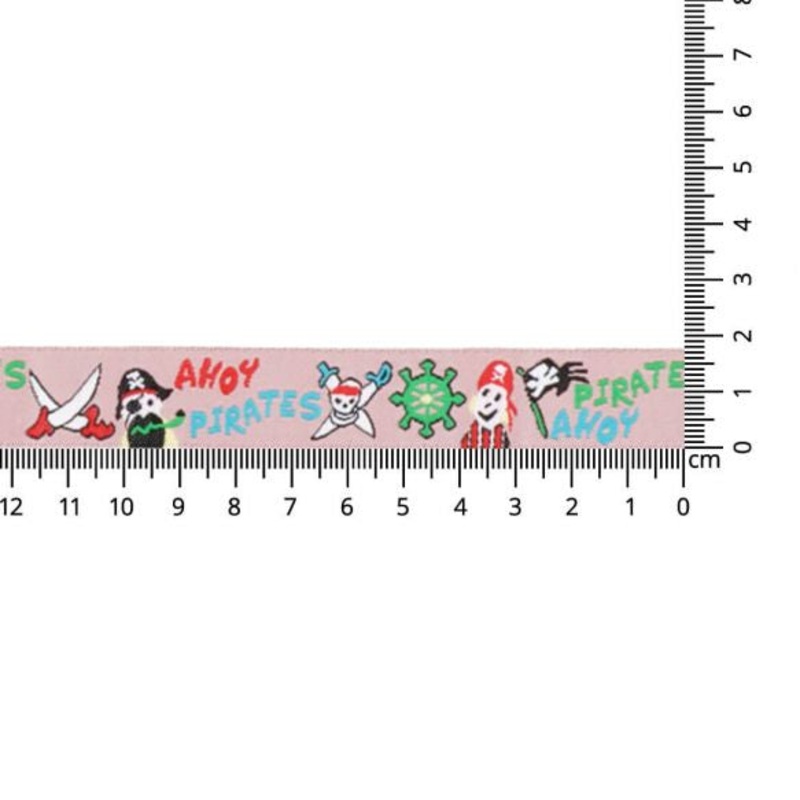 Woven Ribbon : Pirates  $5.00/ Yard