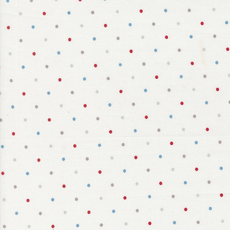 Magic Dot: AMERICANA fabric 5230 37 - by Lella Boutique (1/2 yd.)