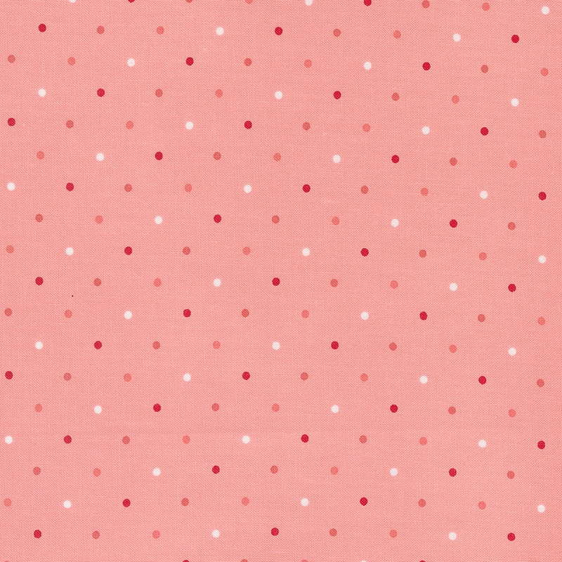 Magic Dot: PINK LEMONADE fabric 5230 34 - by Lella Boutique (1/2 yd.)