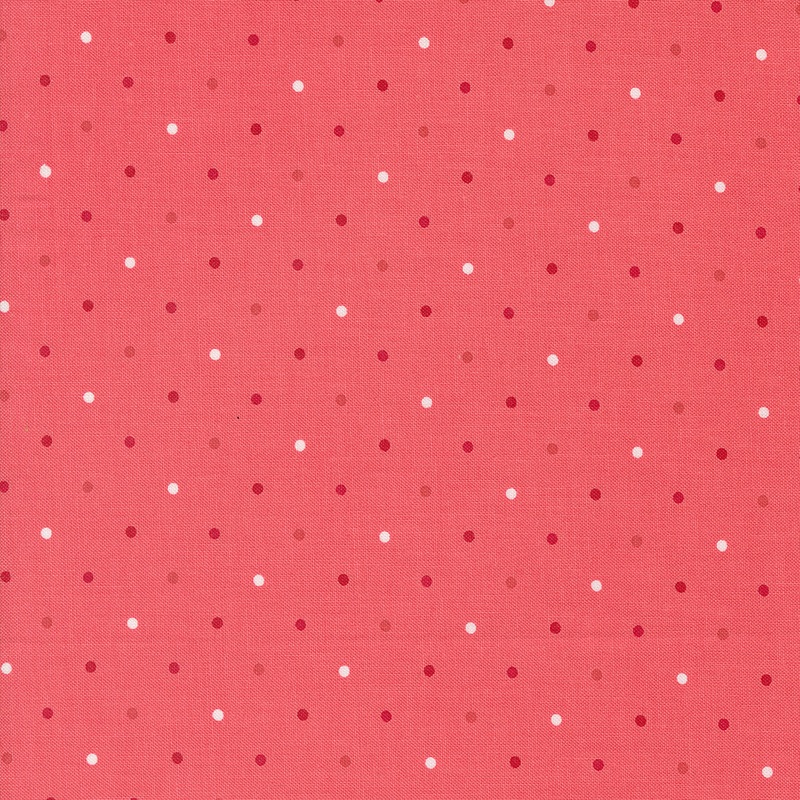 Magic Dot: RASPBERRY fabric 5230 33 - by Lella Boutique (1/2 yd.)
