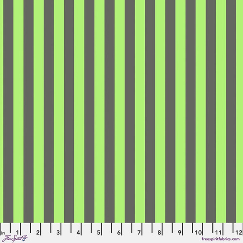 NEON TENT STRIPE: KARMA - by Tula Pink (1/2 yd.)